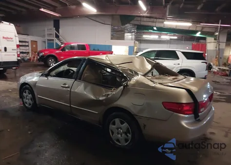 2005 Honda Accord 2.4 Lx from USA, damaged, VIN 1HGCM55485A168546